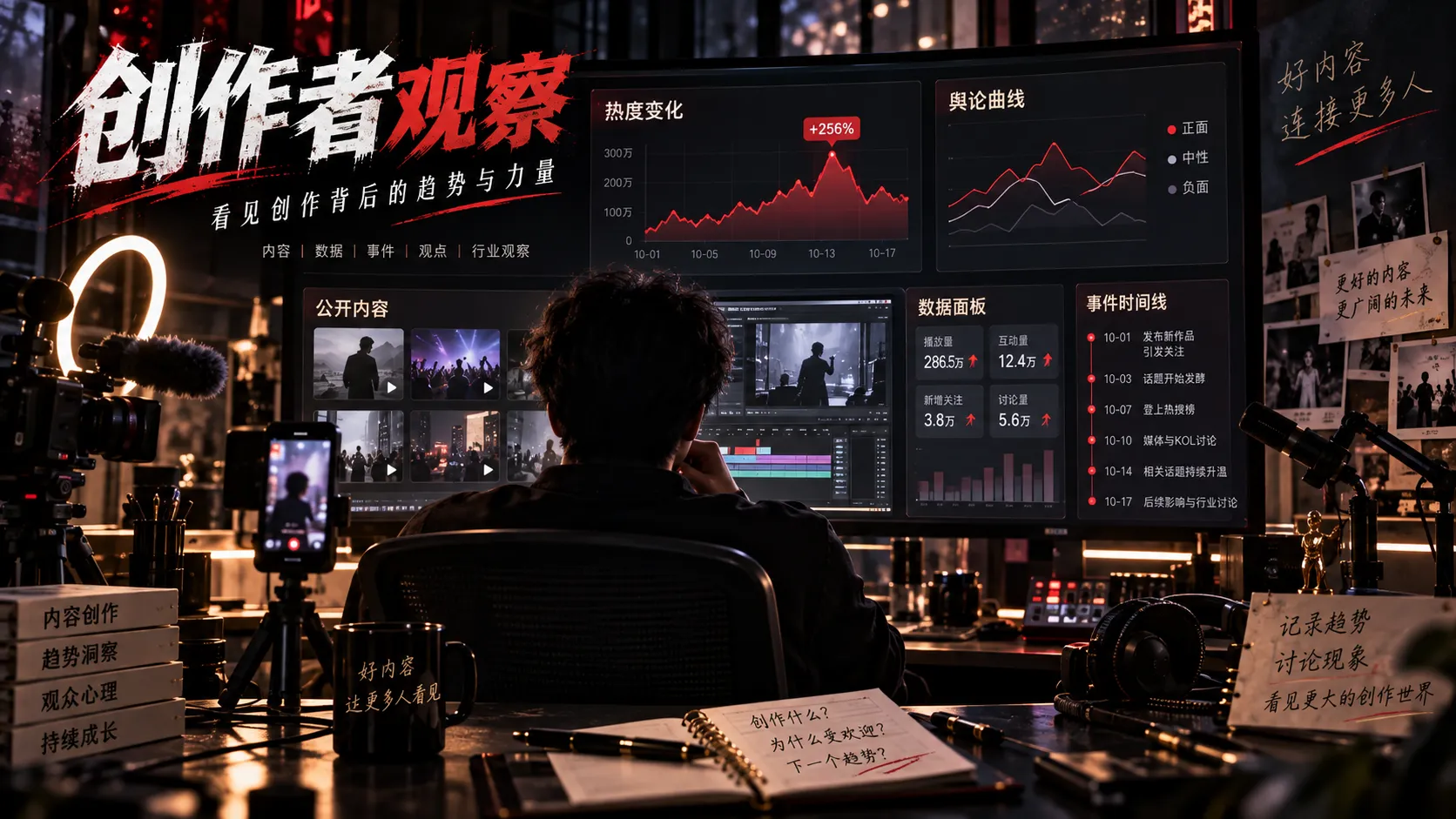 娱乐创作者职业故事频道